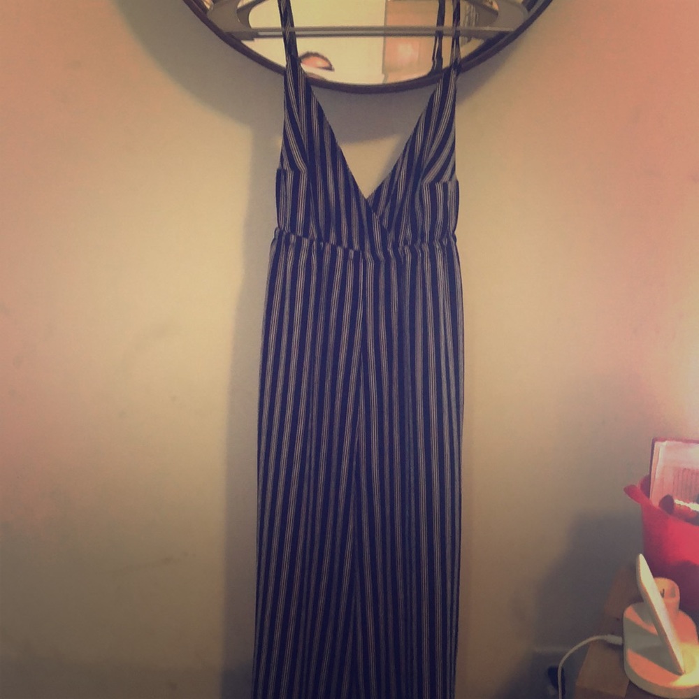 Striped pant romper from Hayden Los Angeles size S